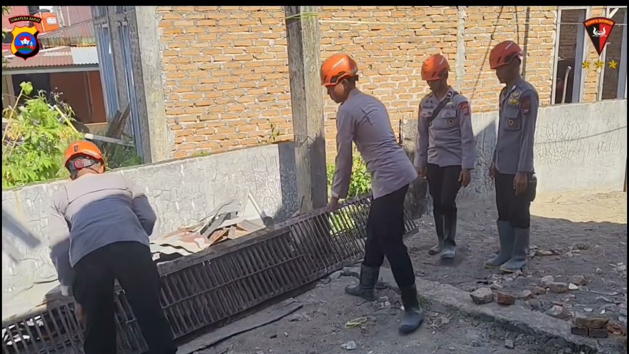 Perbaiki Irigasi untuk masyarakat yang terdampak bencana alam di Palembayan