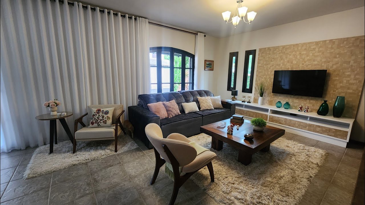 Casa com cara de 🏠 Tour Sala e Cozinha da casa da minha sogra 