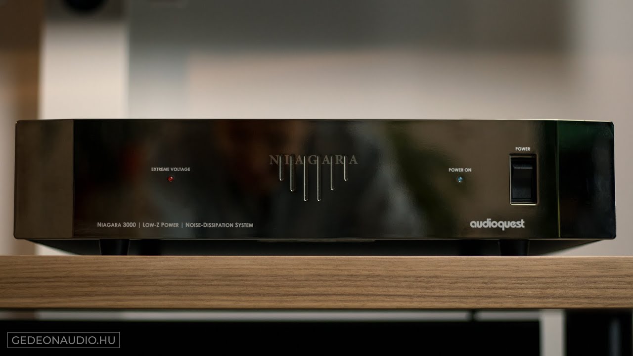 Ez Valóban Számít? Audioquest Niagara 3000 tápszűrő és elosztó