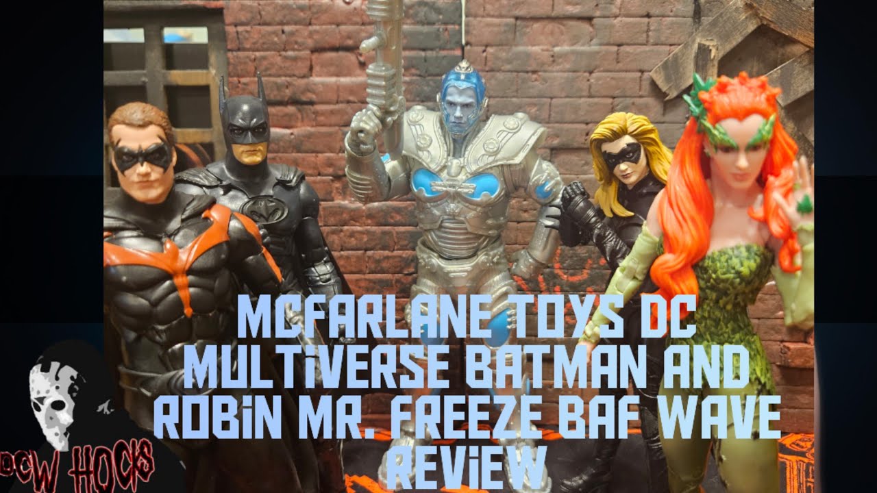 McFarlane Toys DC Multiverse Batman And Robin Mr Freeze Build A Figure wave review
