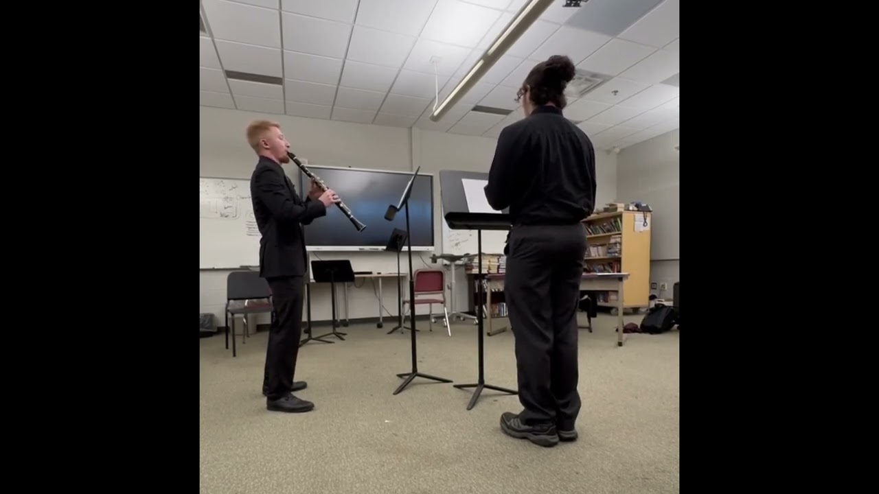 Clarinet Duet: Canticle of the Sun & Largo - Sya Schoultz (Senior) | MSBOA S+E