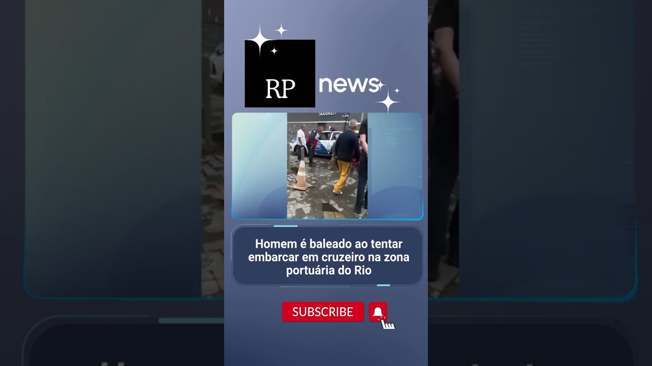 HOMEM BALEADO EM UM CRUZEIRO NO RIO DE JANEIRO #noticias#shorts#informa&ccedil;&atilde;o#mundo#brasil