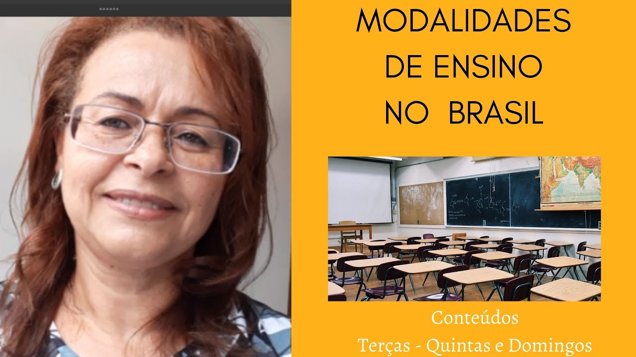 Modalidades de Ensino no Brasil