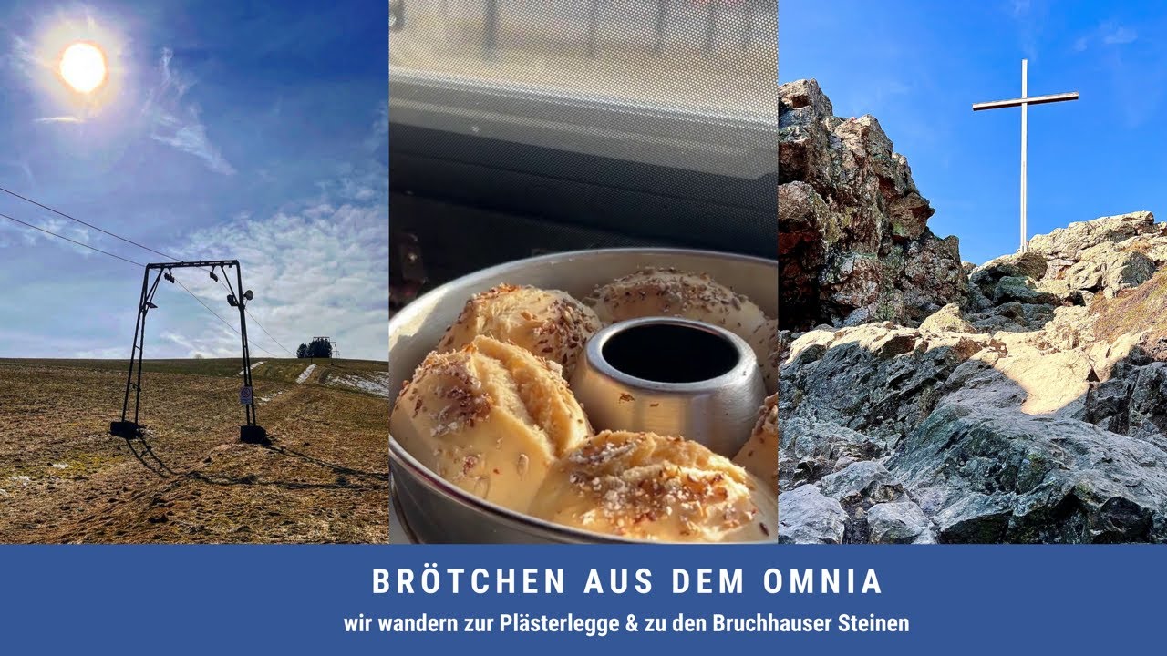 Vlog #4 Parkplatz beim Wasserfall Plästerlegge, Brötchen backen im Omnia und Bruchhauser Steine