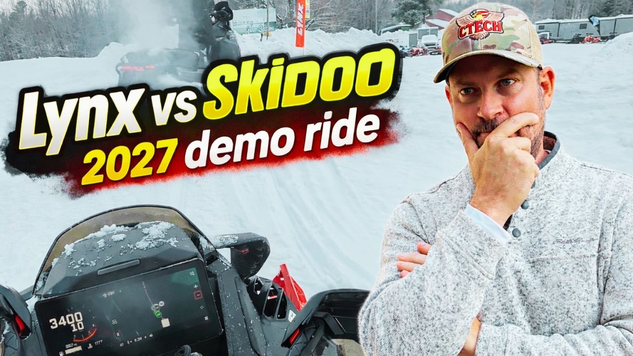 Ski-Doo 2027 против Lynx 850 Turbo… Я этого не ожидал! 4K POV