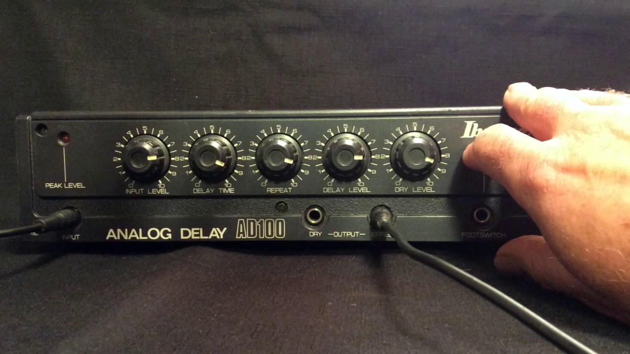Vintage Ibanez AD100 Analog Delay