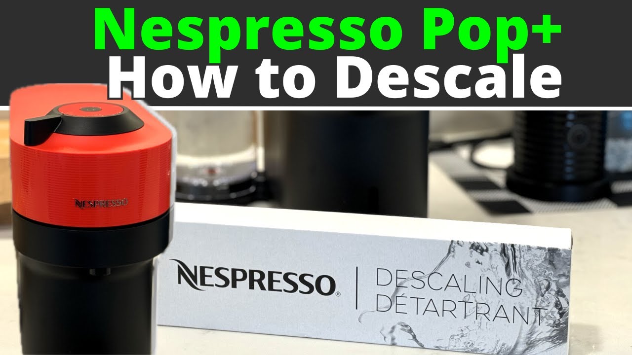 Как очистить кофемашину Nespresso Vertuo POP от накипи | Простое пошаговое руководство