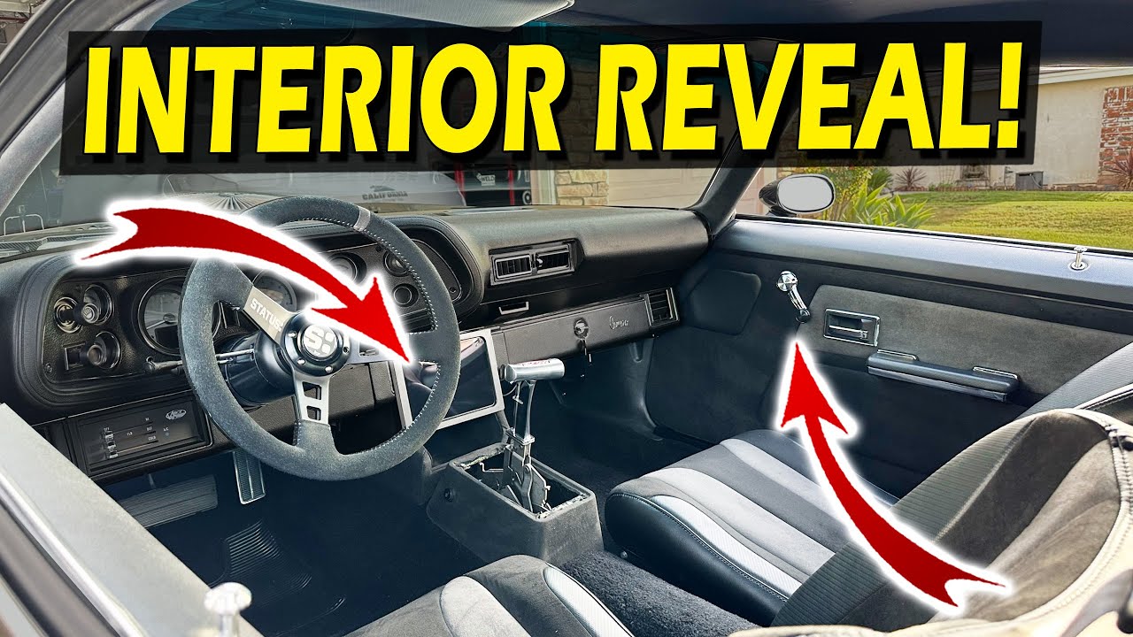 Представлен интерьер Camaro Custom 1971 года!
