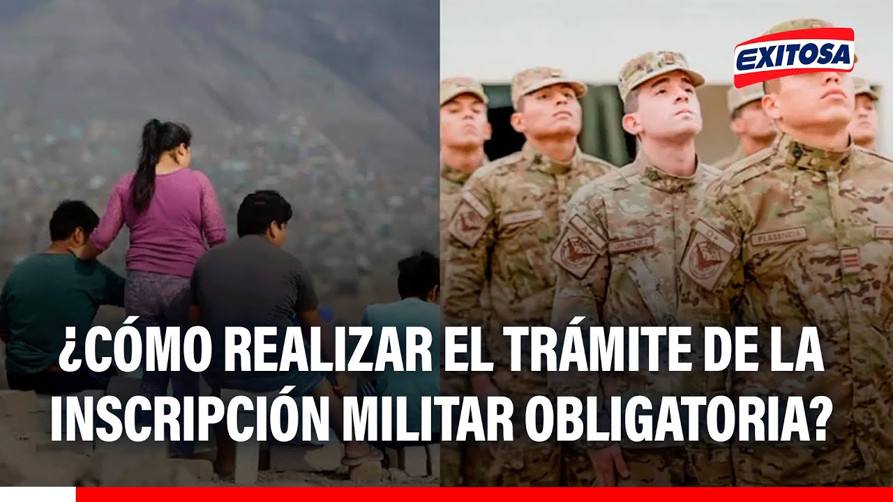🔴🔵 Inscripción militar obligatoria: Conoce cómo realizar el trámite y qué documentos llevar