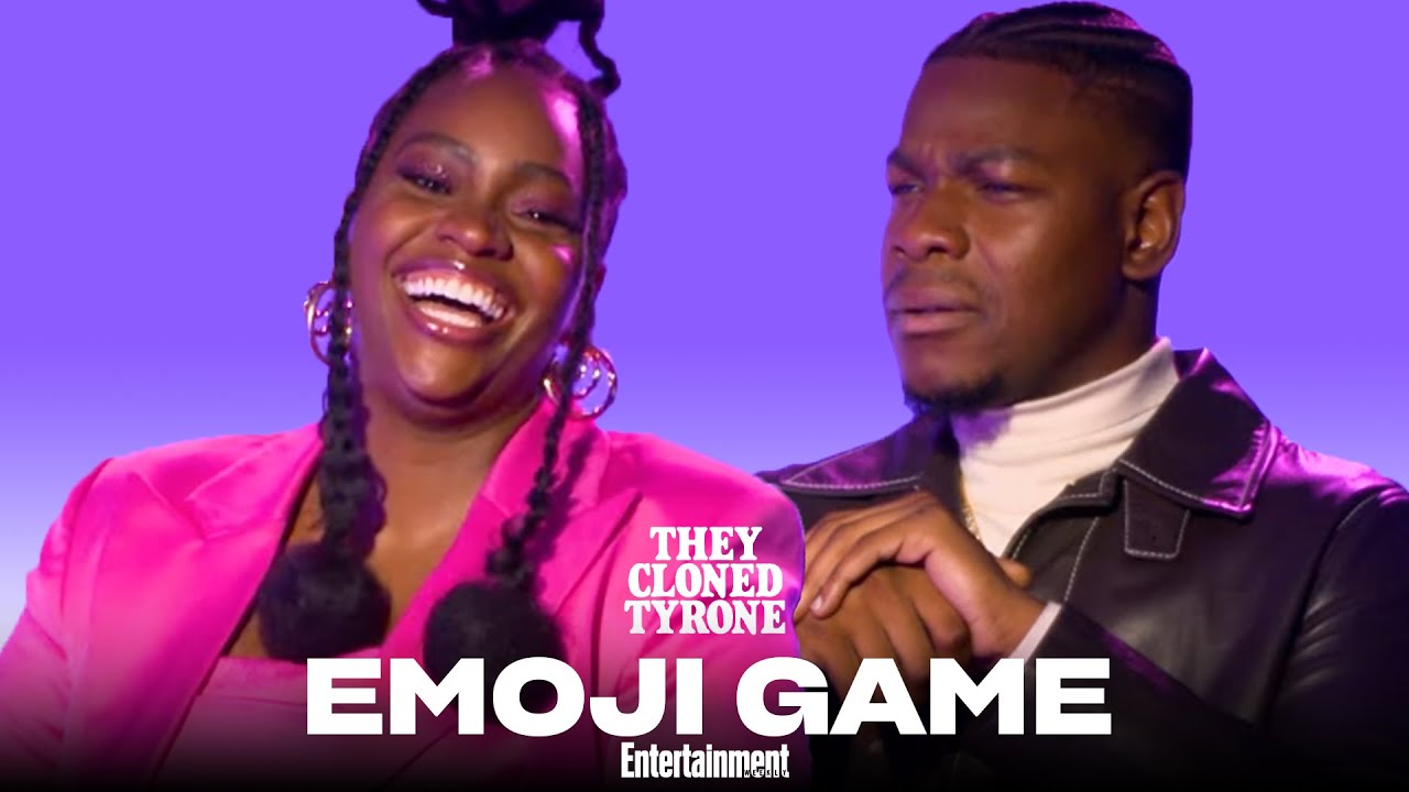 The Cast of 'They Cloned Tyrone' Tries to Guess Movies Using Only Emojis | Entertainment Weekly