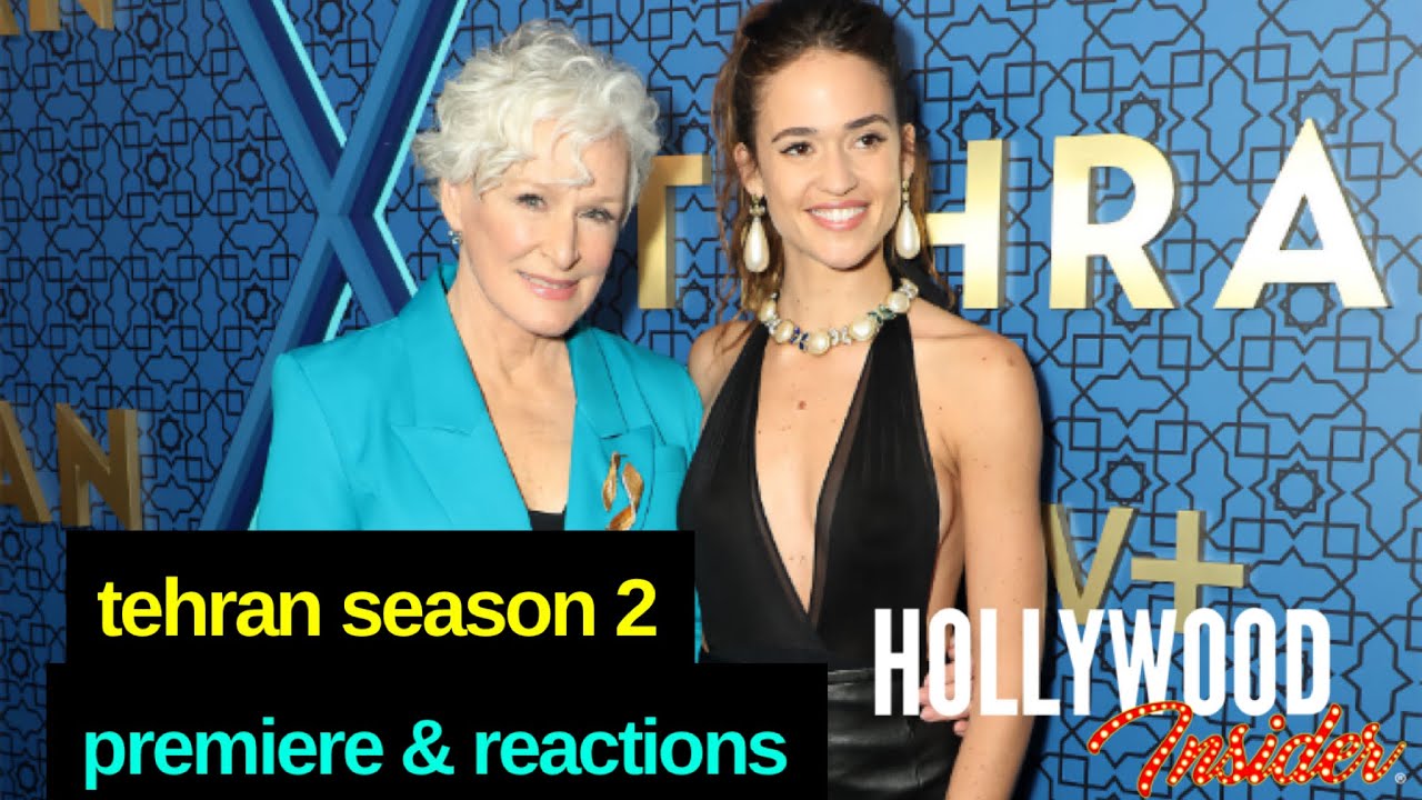 'Tehran' - Full Premiere Reactions - Niv Sultan, Glenn Close, Shaun Toub & Shervin Alenabi