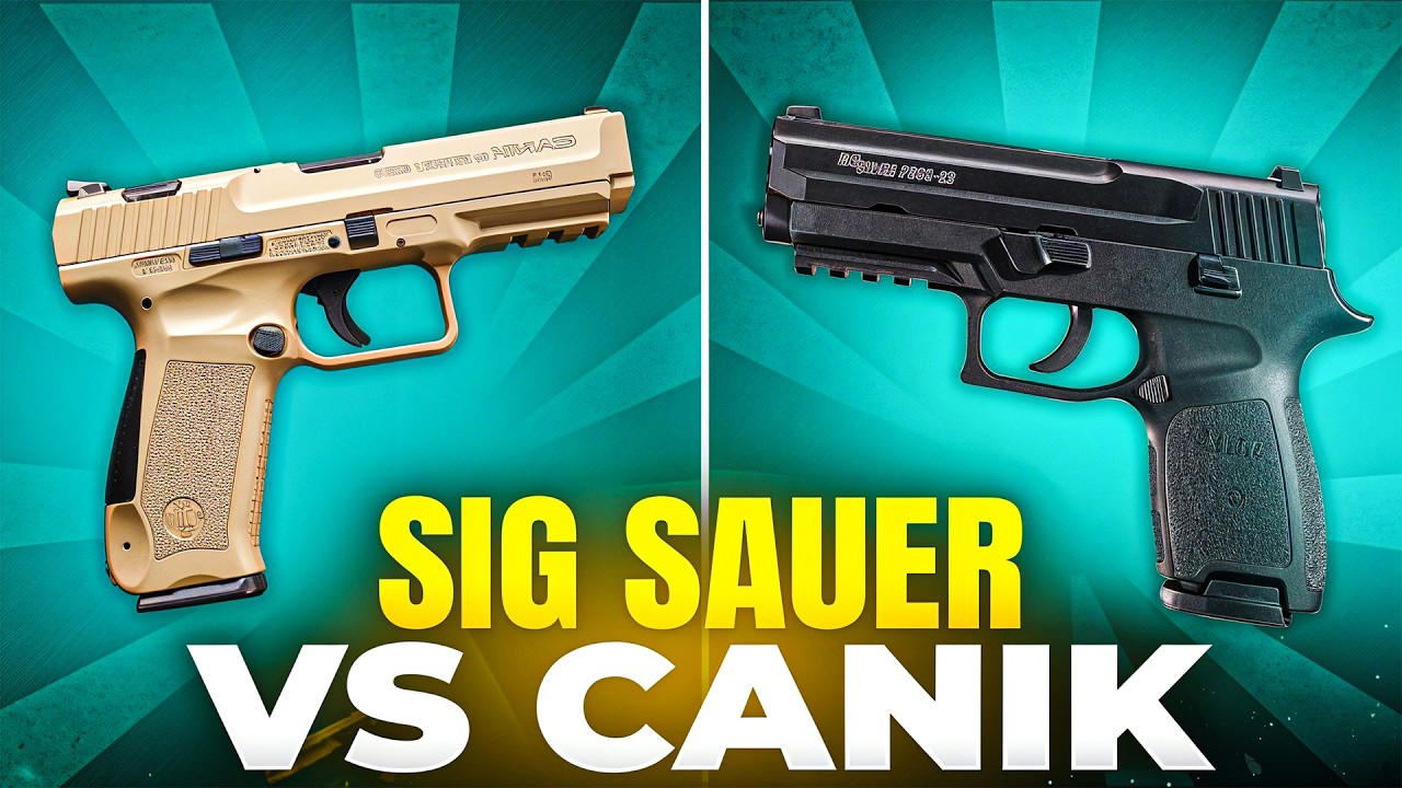 SIG Sauer vs Canik Which is Better for 2025 Shooters!