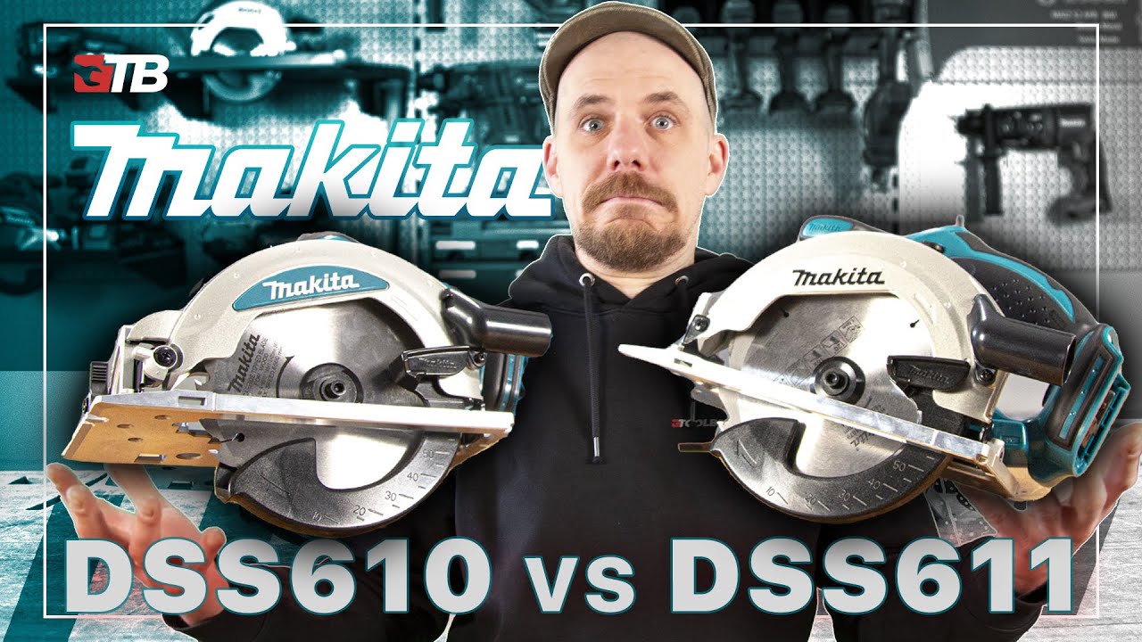 🤔 FÜR WELCHE SOLL ICH MICH ENTSCHEIDEN? MAKITA DSS610 vs DSS611 HANDKREISSÄGEN VERGLEICH & TEST