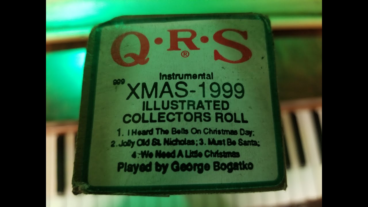QRS Christmas Collector Roll 1999