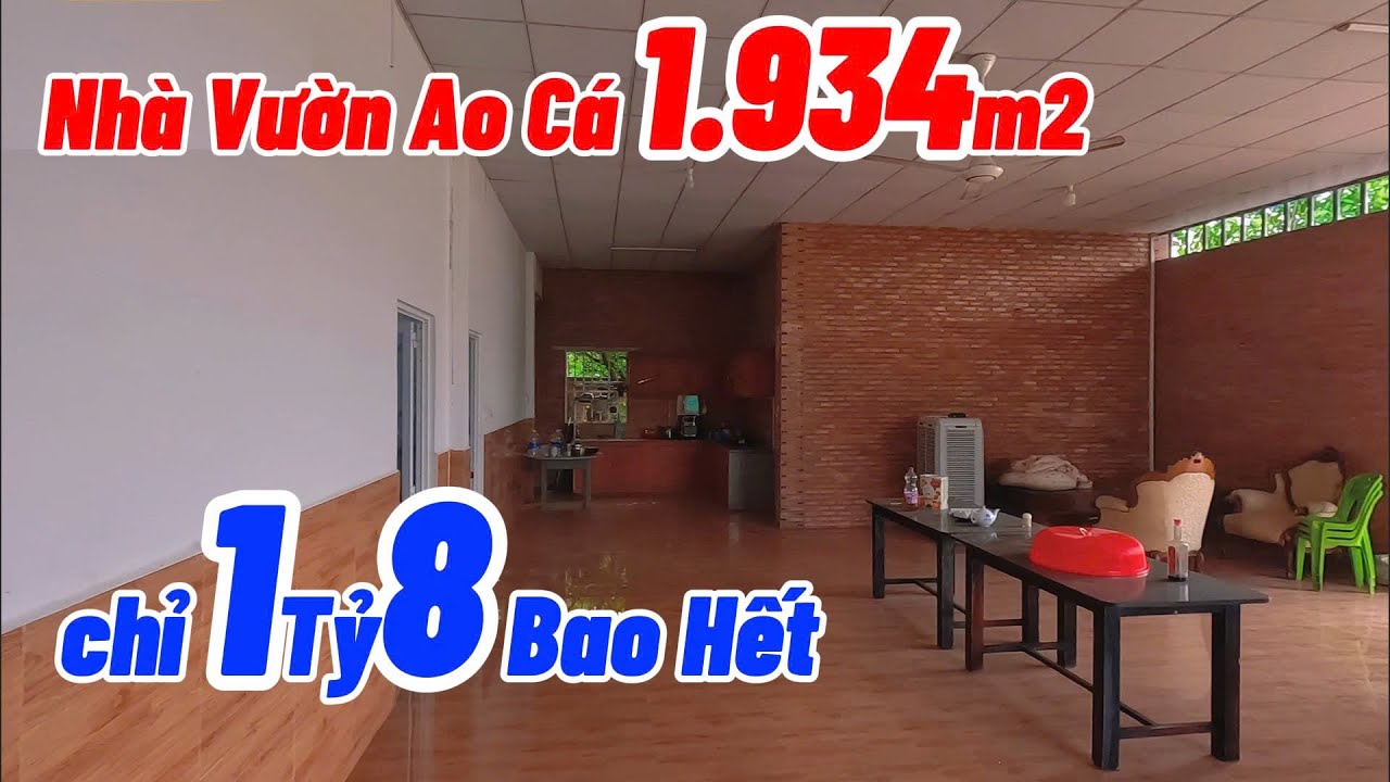 Nhà Vườn Ao Cá Đẹp ơi là Đẹp GIÁ CỰC RẺ tại Trảng Bom | NHÀ ĐẤT ĐỒNG NAI GIÁ RẺ