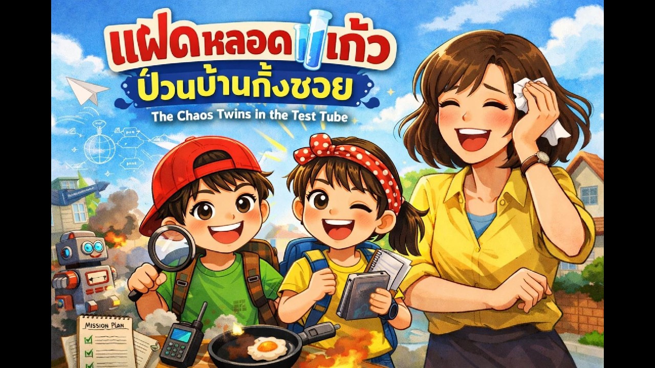 รวมการทดลองสุดป่วนของฝาแฝดอัจฉริยะIแฝดหลอดแก้ว ป่วนบ้านทั้งซอย| การทดลองสุดฮาของพี่หนึ่ง & น้องหนึ่ง