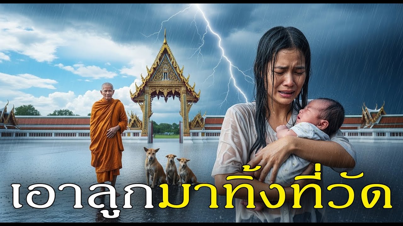 เอาลูกมาทิ้งที่วัด | นิทานไอดินกลิ่นบ้านนา