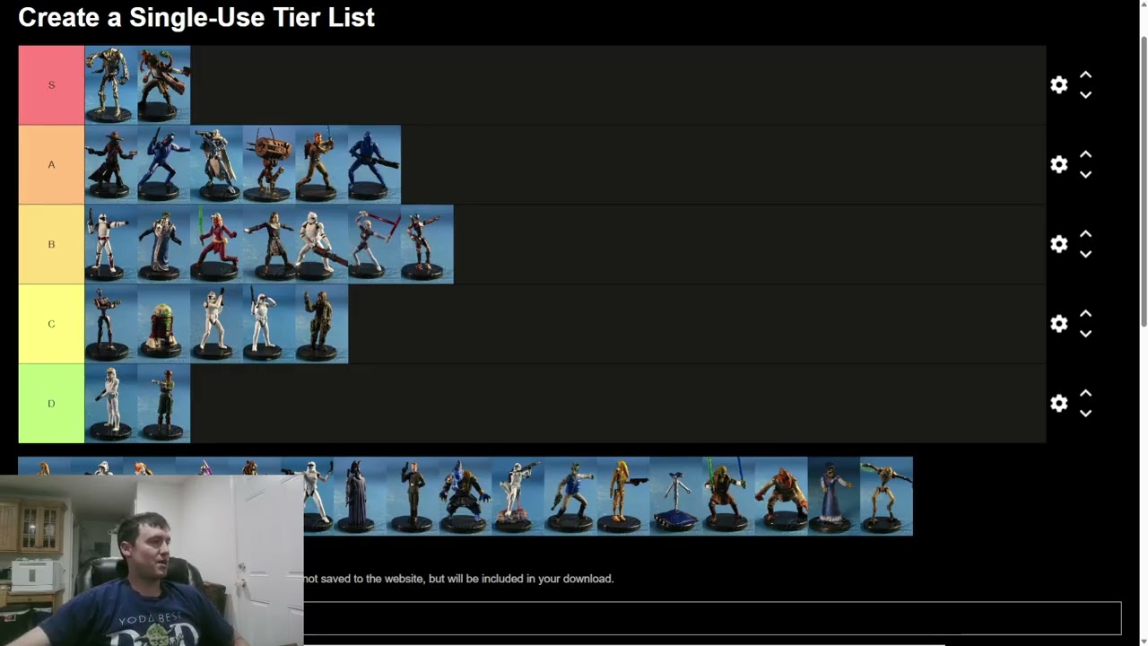 Star Wars Miniatures Sculpt Tier List: Galaxy at War