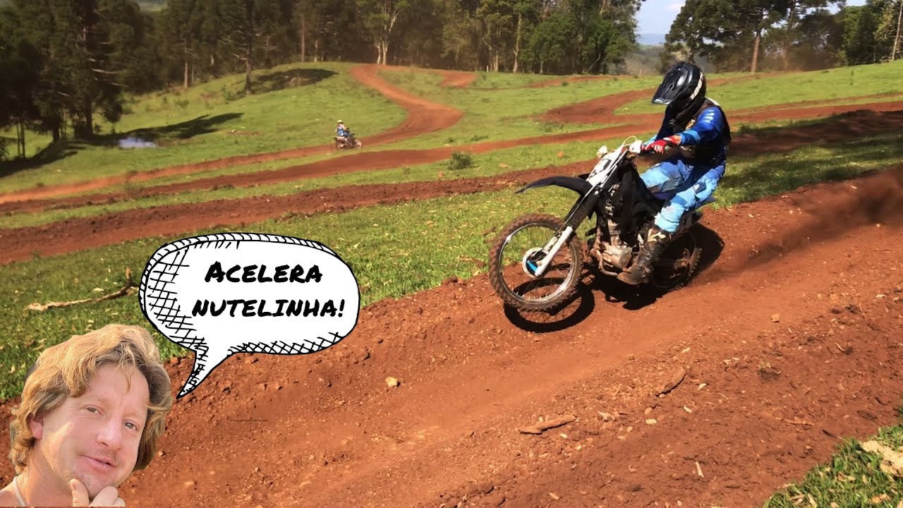 BROS SOFREU NA PISTA DE VELOCROSS!