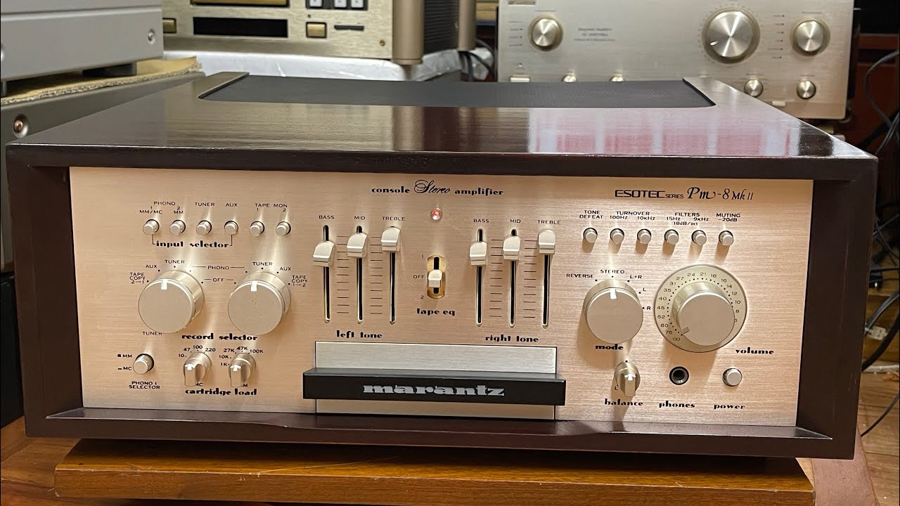 Ampli Marantz Esotec Pm-8 MKII zin đẹp xuất sắc. Giá rất tốt gọi 0903.747.111.