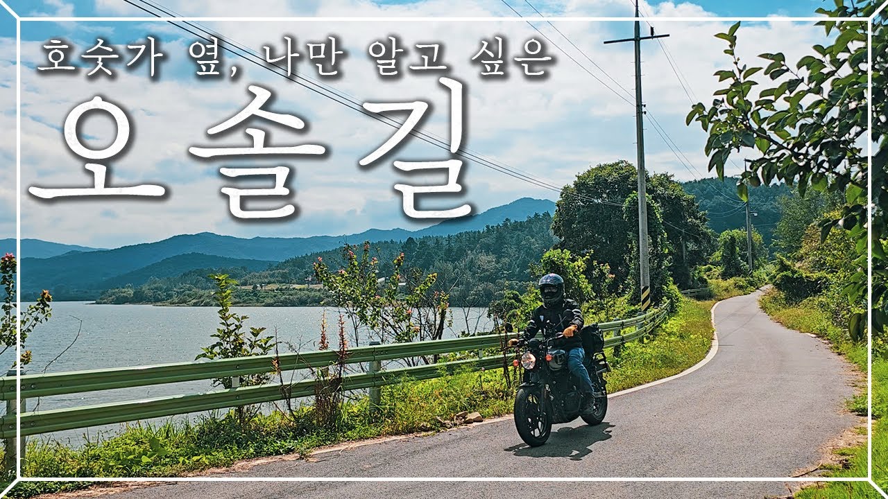 나만 알고 싶은 호숫가 옆 오솔길, 감성 가득한 나주호 드라이브코스 [4K]