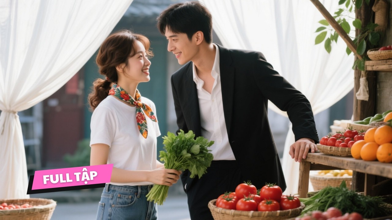 thiên kim bán rau ngoài chợ kiếm sống, nào ngờ tổng tài quyết cưới cô về dinh từ lần gặp đầu tiên