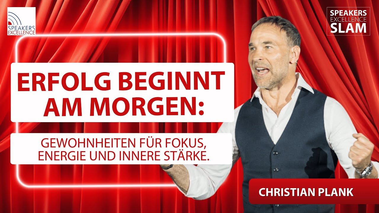 Selbstbestimmt statt fremdgesteuert - Erfolg beginnt am Morgen | Christian Plank