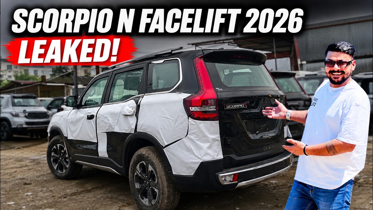 2026 Mahindra Scorpio N Facelift *LEAKED* | ALL Details Exterior & Interior New Scorpio n
