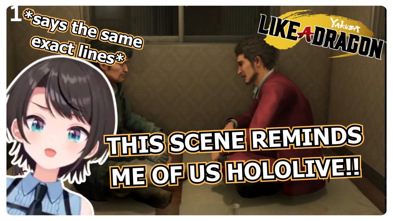 The Yakuza Scene That Reminded Subaru of Hololive【Highlights/Hololive/ENG SUB】