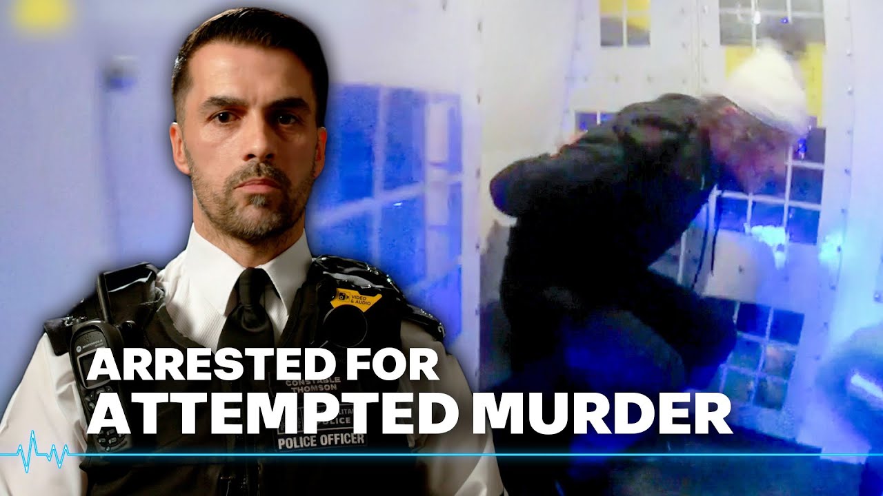 Officers TASER Knife-Wielding Man After FEROCIOUS Attack | Police Code Zero