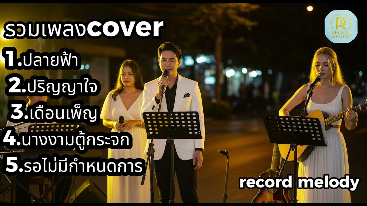 รวมเพลง Cover อะคูสติกเพราะๆ | ปลายฟ้า – ปริญญาใจ | record melody