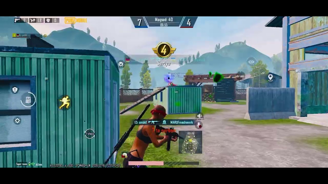 Oxirigacha😳”😈😈” 60fps N1 #rek #pubgmobile #clutch #fyp 
