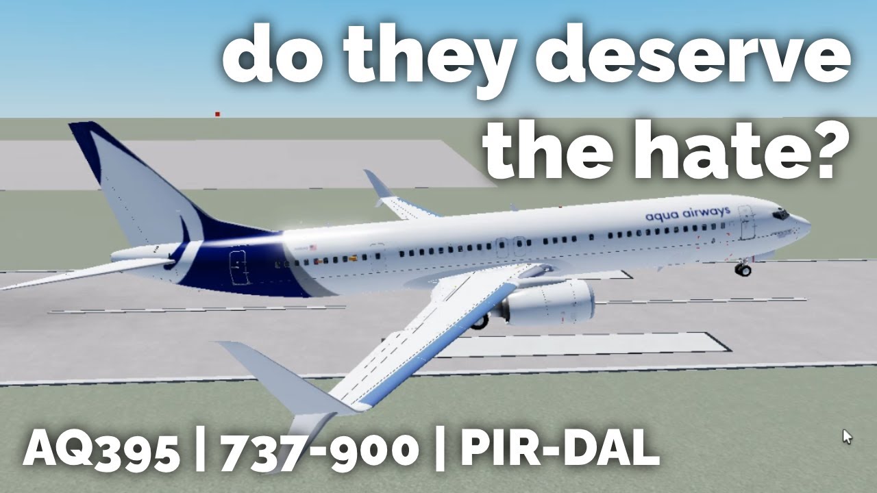 DO THEY DESERVE THE HATE? | Aqua Airways Roblox