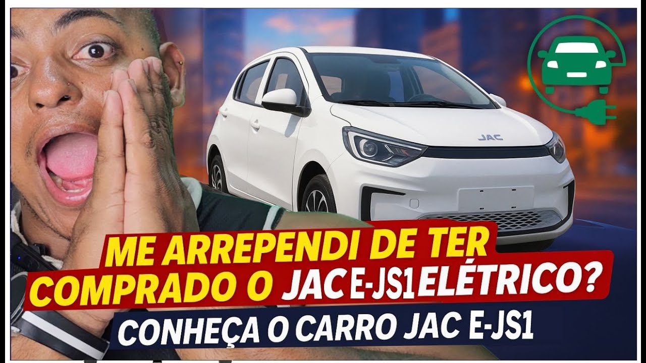 JAC E-JS1 2026 CARRO ELÉTRICO ''ME ARREPENDI? CONHEÇA UM POUCO DESSA NAVE''