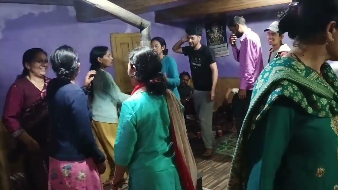 Pangi  ❤️ shour  function 😁 palti 😀