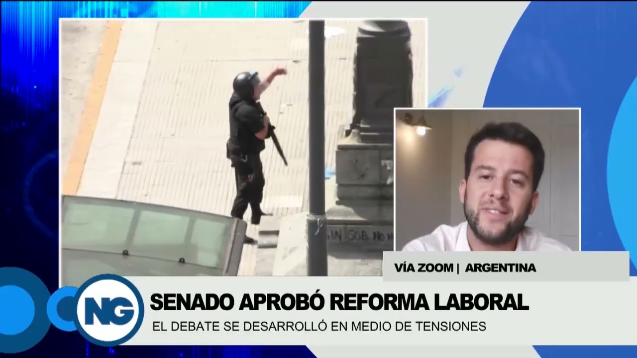 Reforma laboral fue aprobada en Argentina | Entrevista con Tobías Belgrano