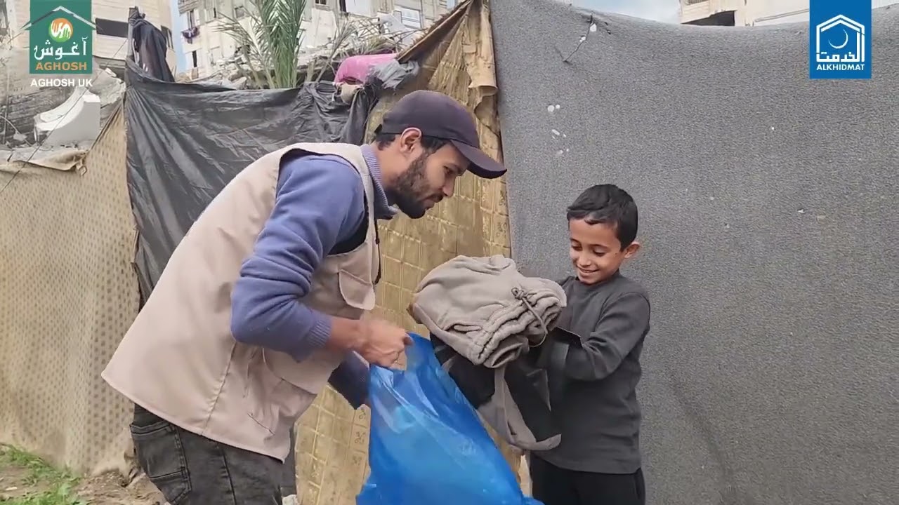 Alkhidmat Stands with Gaza’s Children  Winter Relief Appeal