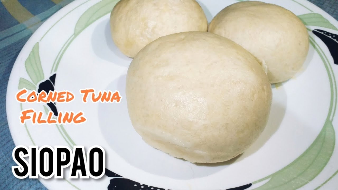SIOPAO RECIPE WITH CORNED TUNA FILLING | HOW TO MAKE SIOPAO | EASY STEAMED BUNS RECIPE