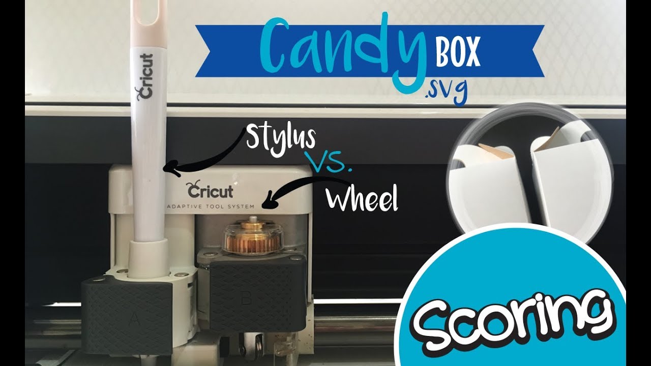 LINEA DE MARCAR EN CRICUT 🙀 scoring Stylus vs scoring Wheel #cricut