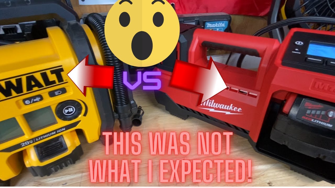 ОБЗОР насосов Milwaukee M18 2848-20 и Dewalt 20V Max DCC020IB! | Действительно ли M18 самый быстрый?
