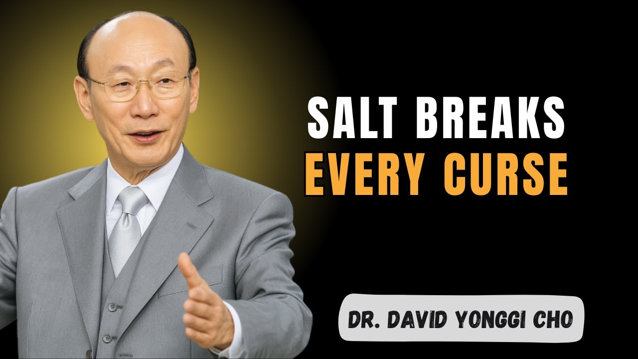 Use SALT Like Prophet Elisha Did — And Watch God Perform Miracles! - Dr David Yonggi Cho