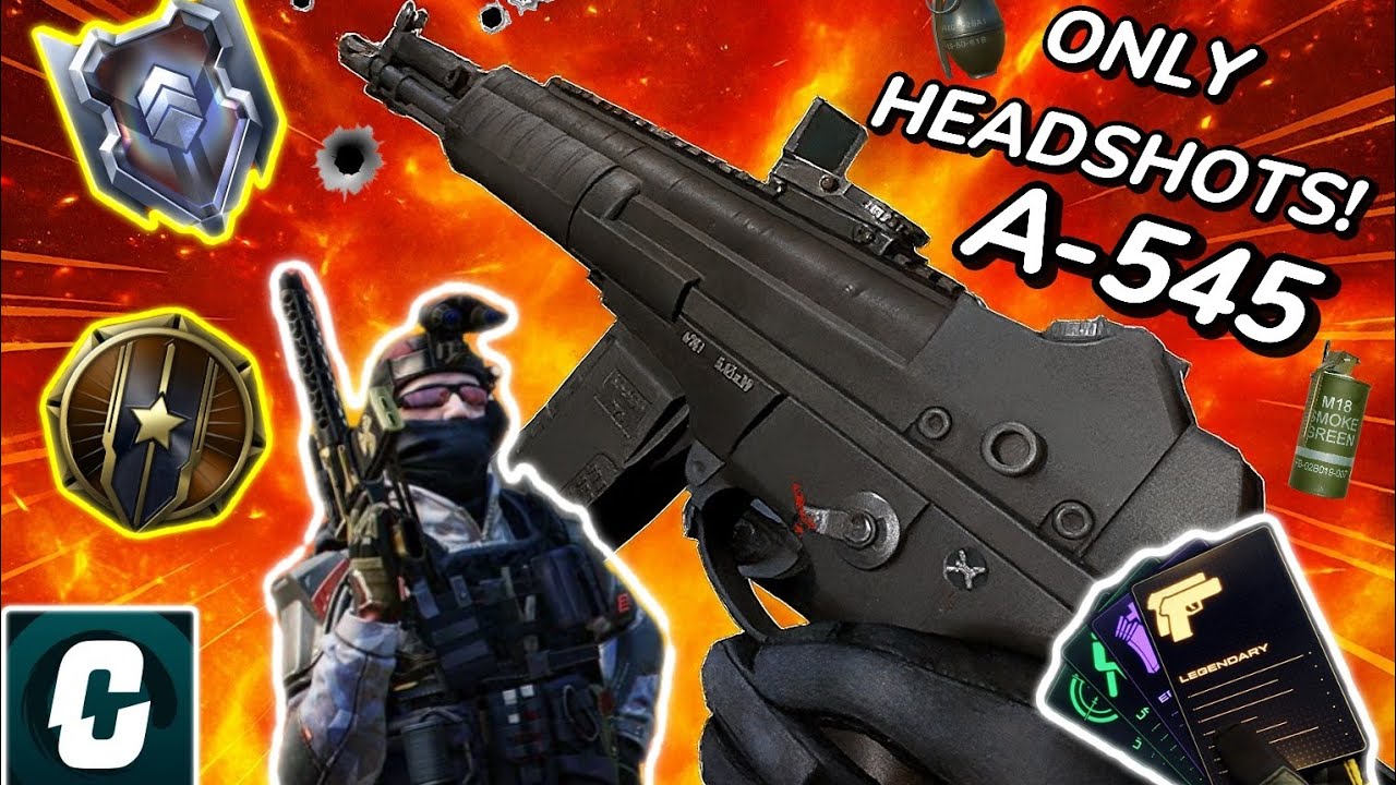 A-545 is still META in Warface Clutch Ranked 😋