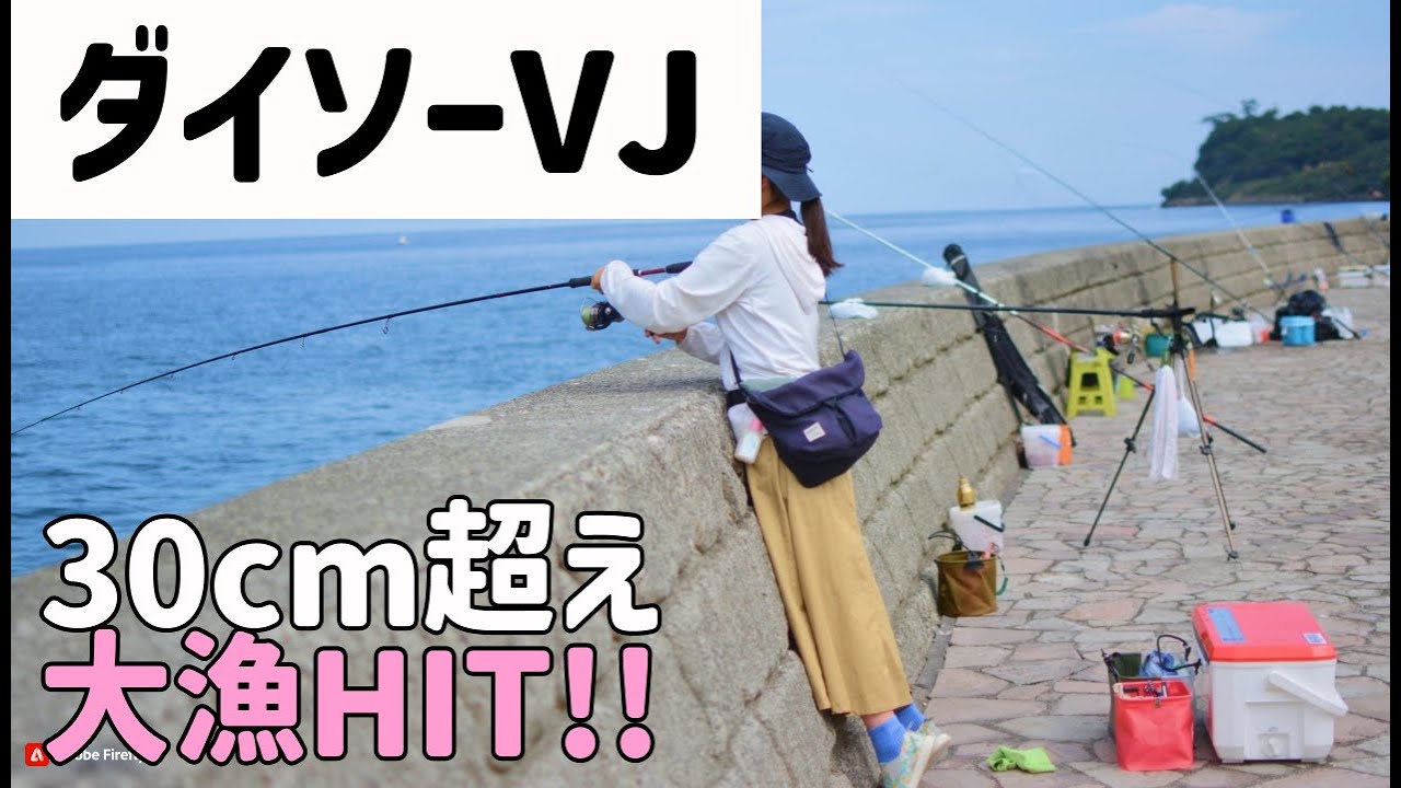 予定変更！？ダイソーvjで尺○○○大漁ヒット！【2023.10】