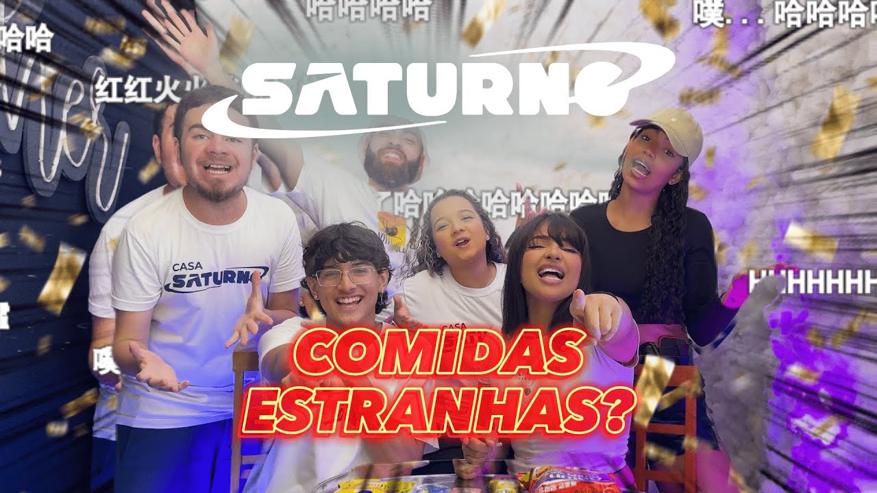 PROVANDO COMIDINHAS DIFERENTES