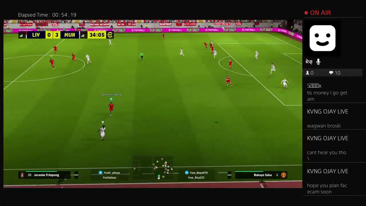 Efootball Live From Lagos Nigeria