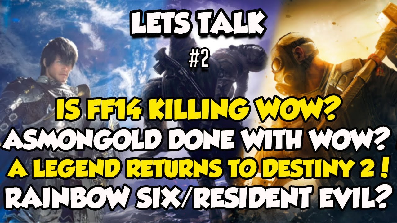 FF14 Killing Wow?! Asmongold Has Room Replicated In Game? Call Of Duty Vanguard Alpha | Lets Talk #2