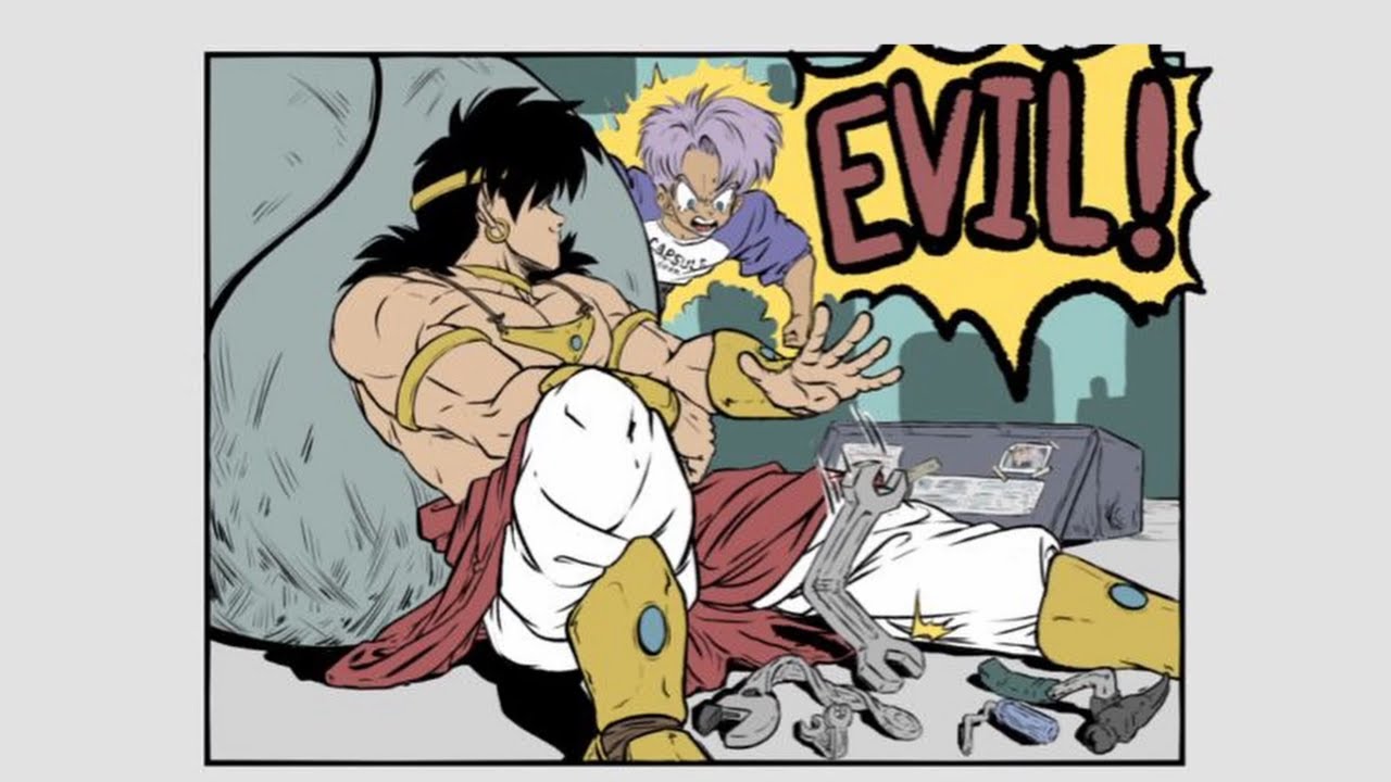 Broly Is Evil | DBZ Comic Dub