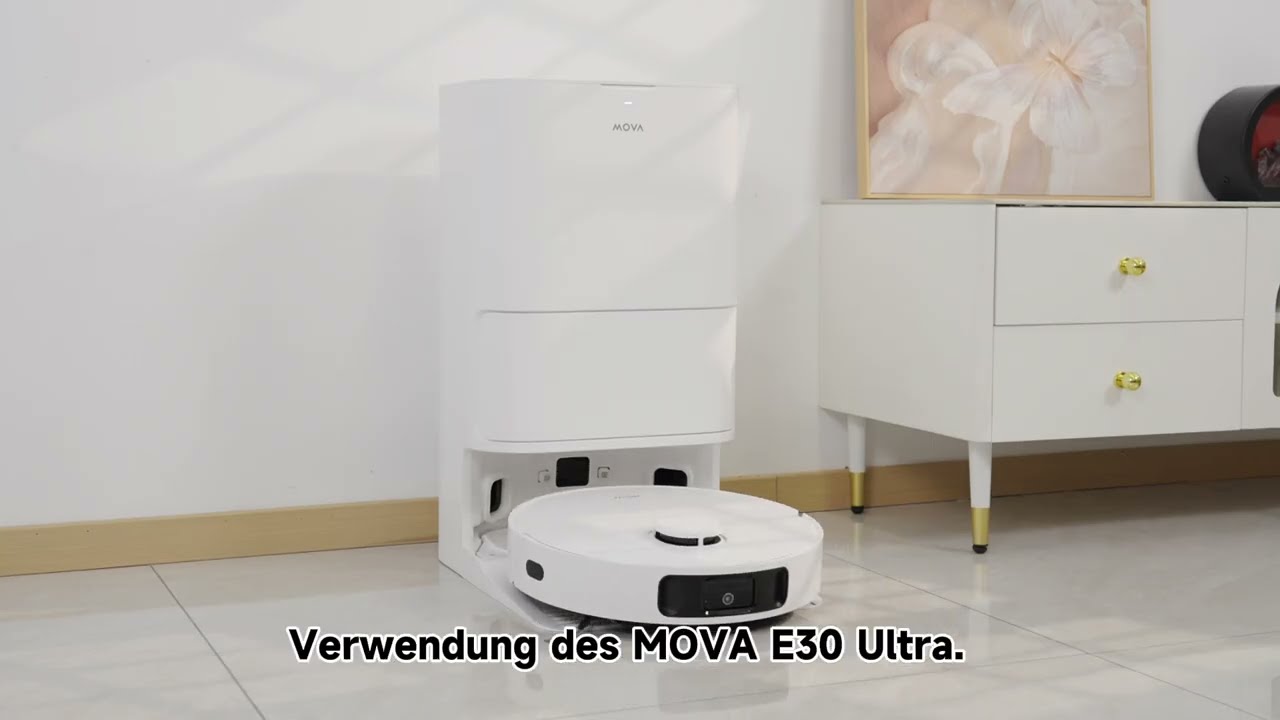 (DE) MOVA E30 Ultra Saugroboter - How-To-Video