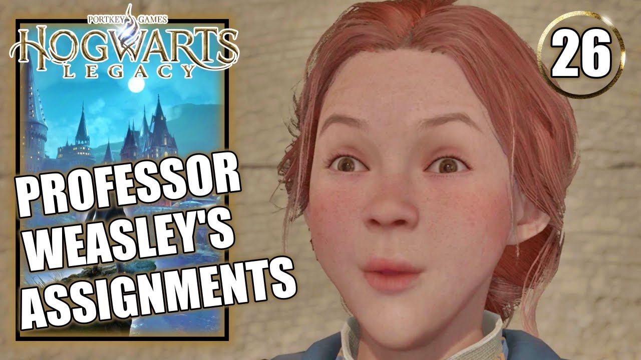 Hogwarts Legacy - Professor Weasley’s Assignment - Gameplay Walkthrough Part 26