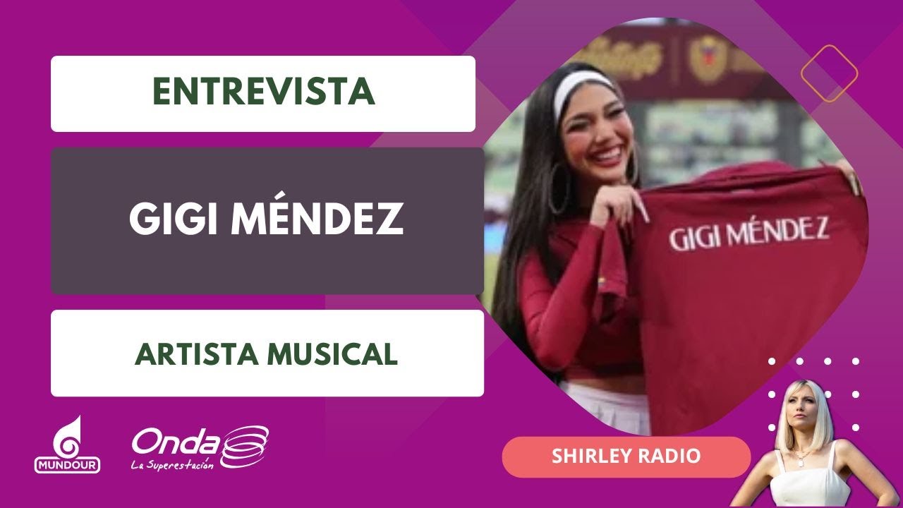 Gigi Méndez, la primera mujer en escribir la canción oficial de la Vinotinto || Shirley Radio